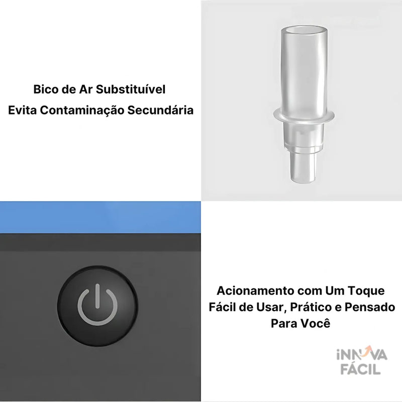 Bafômetro Digital Portátil InnovaTest – Alta Precisão Com Visor LCD