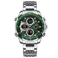 Relógio Casual Masculino dual time