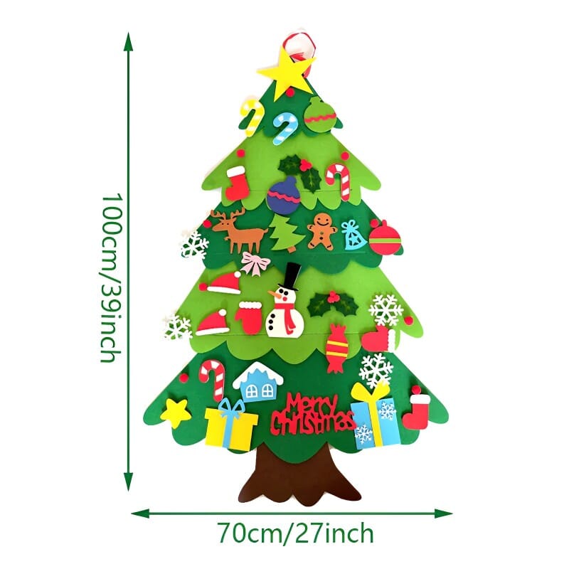 Árvore de Natal Super Divertida ADR 30 Peças + Brinde Luz de Led 5M