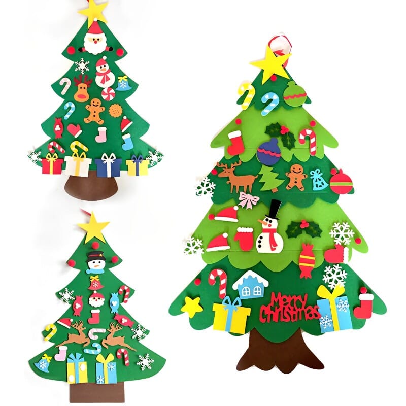 Árvore de Natal Super Divertida ADR 30 Peças + Brinde Luz de Led 5M
