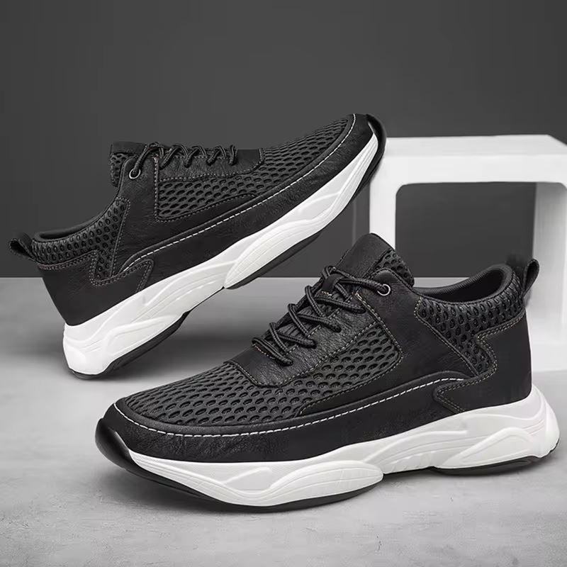 Tênis Respirável Masculino Eleva Altura – Conforto Ortopédico