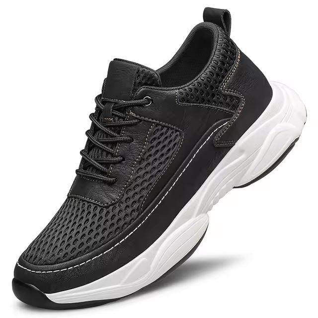 Tênis Respirável Masculino Eleva Altura – Conforto Ortopédico